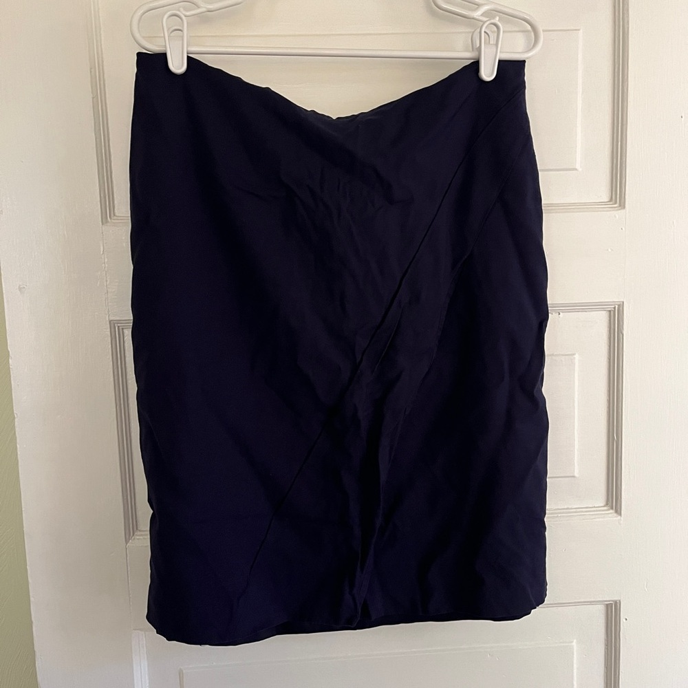 Classiques Entier Navy Pencil Skirt